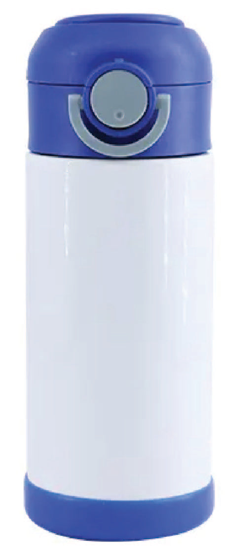 JYLJINGYULI 12 Pack 12 Oz Sublimation Tumblers Blanks, 12oz Sublimation Tumbler Cups Blank Bulk, Straight Skinny Insulated Cup Stainless Steel Water Bottle With Lid And Straw For Craft DIY...