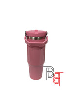 30oz Sublimation Blank Stainless Steel Travel Tumbler with Handle