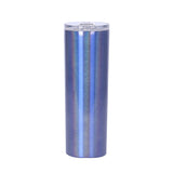 20oz Stainless Steel Straight Sublimation Tumbler Color with Straw & Lid