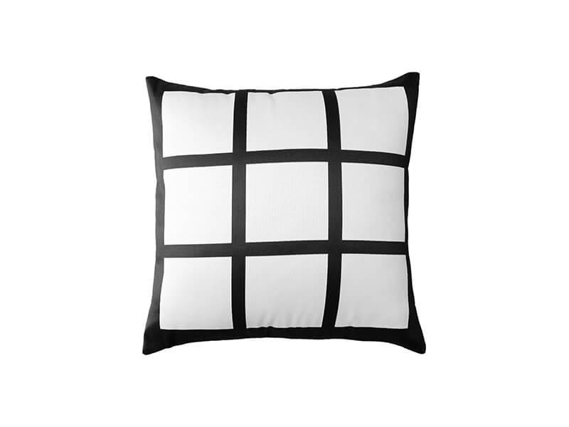 9 PANEL PILLOW COVER – BLANK FOR SUBLIMATION 18x18 Inchs – Blanks