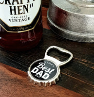 Blank Chrome Bottle Opener Fridge Magnet – Sublimation Ready