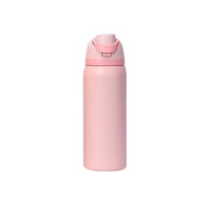 32oz Insulated Stainless Steel Water Bottle with Straw & Spout – Push-Button Lid with Lock For Engraving, UV DTF, HTV, Non Sublimation