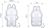 Premium Acrylic Display Case for Labubu Figures – UV Resistant, Dustproof, Clear Showcase Box