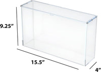 Acrylic Clear Display Protector Case Box Made for Terapagos UPC or 151 Ultra Premium Collection – Strong Magnetic Lid Thick Acrylic 4.5mm Thick