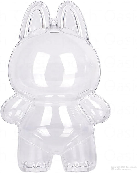 Premium Acrylic Display Case for Labubu Figures – UV Resistant, Dustproof, Clear Showcase Box