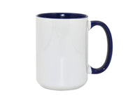 15oz inner / handle Colored Sublimation Mugs