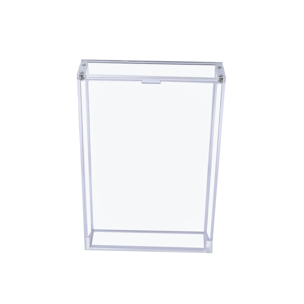 Acrylic Trading Card Box Display Case with Ultra Strong Magnetic Lid, Blanks and Bits Acrylic Trading Card Box Display Case with Ultra Strong Magnetic Lid, Blanks and Bits