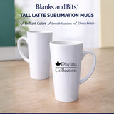 Tall Latte Sublimation Mug – 12 oz