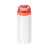 16oz Sublimation Stainless Steel Water Bottle – Straw & Spout Lid | Double Wall Insulated | Custom Print Blank Tumbler