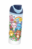 16oz Sublimation Stainless Steel Water Bottle – Straw & Spout Lid | Double Wall Insulated | Custom Print Blank Tumbler