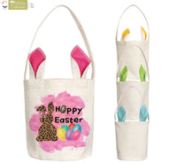 Sublimation Bunny Easter Basket Totes