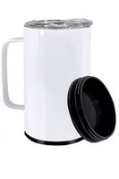 14oz Sublimation Stainless Steel Insulated Mug with Removable Silicone Base