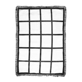 Sublimation Panel Polyester Fleece Throw Blanket  80'' x 60''