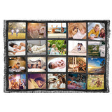 Sublimation Panel Polyester Fleece Throw Blanket  80'' x 60''