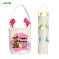 Sublimation Bunny Easter Basket Totes