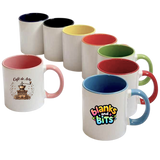 11oz. Sublimation Color Inner And Handle Ceramic Coffee Mug