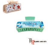 Hair Clip Sublimation Double Sided