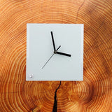 Square Sublimation Glass Clock 20cm