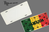 Aluminum Sublimation License Plate 6”x12”