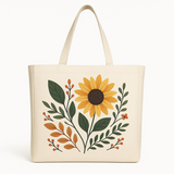 ✅ Sublimation Ready Linen Tote Bag – Large Eco-Friendly Custom Print Bag