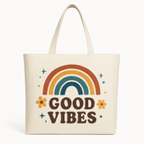 ✅ Sublimation Ready Linen Tote Bag – Large Eco-Friendly Custom Print Bag