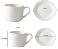 5oz Espresso Cup and Saucer Sublimation Cup