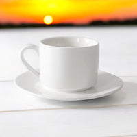 5oz Espresso Cup and Saucer Sublimation Cup