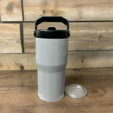 20oz Sublimation Blank Stainless Steel Travel Tumbler with Handle