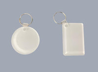 Sublimation Blank Acrylic Keychains Pack of 12