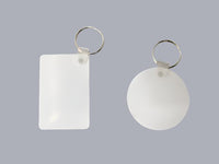 Sublimation Blank Acrylic Keychains Pack of 12