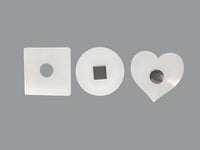 Sublimation Blank Acrylic 3" Magnets Pack of 5