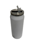 SUBLIMATION WHITE BLANK STAINLESS STEEL INSULATED SODA CAN TUMBLER 17oz