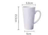 Tall Latte Sublimation Mug – 12 oz