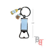 Sublimation Blank Key Chain with Opener