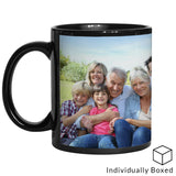 11oz Sublimation Blank Ceramic Coffee Mug – White Patch Printing Area – Premium Sublimation Mug