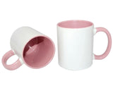 11oz. Sublimation Color Inner And Handle Ceramic Coffee Mug