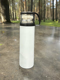 Sublimation Water Bottle Stainless Steel Vacum Insulated Tumbler Travel Flask Thermos 17oz