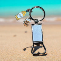 Sublimation Blank Key Chain with Opener