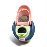 Straw-and-Spout Sublimation Stainless Steel Water Bottle Lids (24oz & 32oz Tumblers Only)