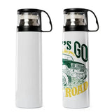 Sublimation Water Bottle Stainless Steel Vacum Insulated Tumbler Travel Flask Thermos 17oz