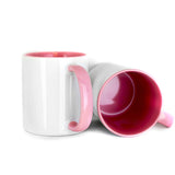 11oz. Sublimation Color Inner And Handle Ceramic Coffee Mug