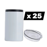 Sublimation Stainless Steel 12oz Can Cooler – 4-in-1