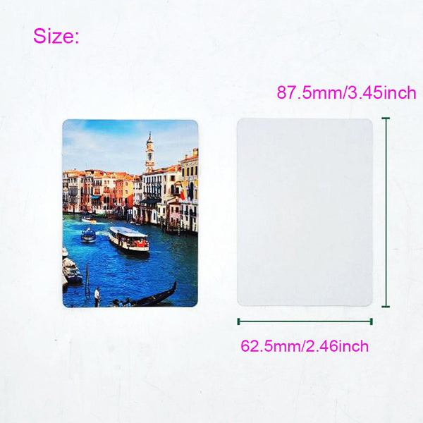 thumbnail image 2 of 5 Sets Blank Playing Cards For Sublimation - White Poker Cards For DIY Custom Designs & Heat Transfer 2 of 9