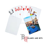 Sublimation Playing Cards Blank Deck of 54