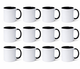 11oz. Sublimation Color Inner And Handle Ceramic Coffee Mug