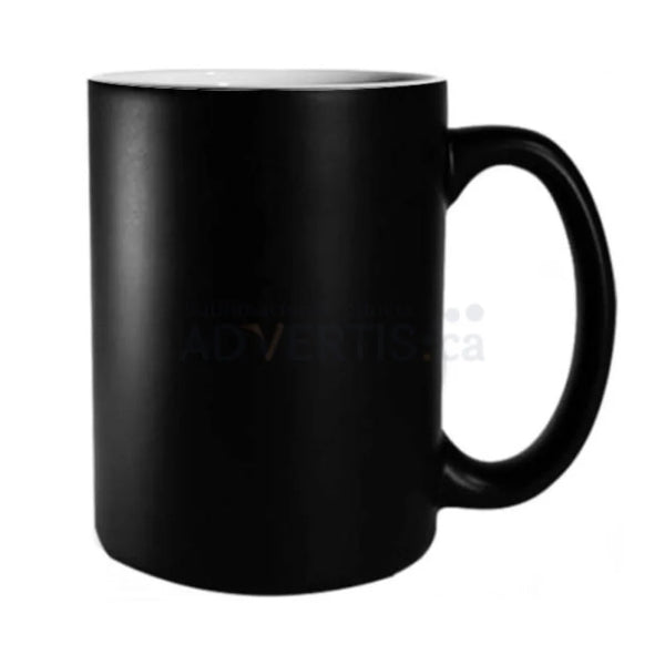 Color Changing Sublimation Magic Mug 15oz Matte Black