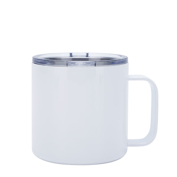 14oz Stainless Steel Sublimation Coffee Cup with Lid