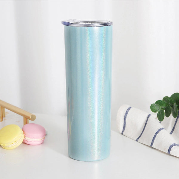 Tumbler Sublimation Stainless Steel Color Straight (Accessories Included)