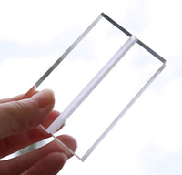Acrylic Clear 3" Sign Holder Stand Pack of 10