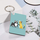 MDF Sublimation Rectangle With Key Ring Pack of 12
